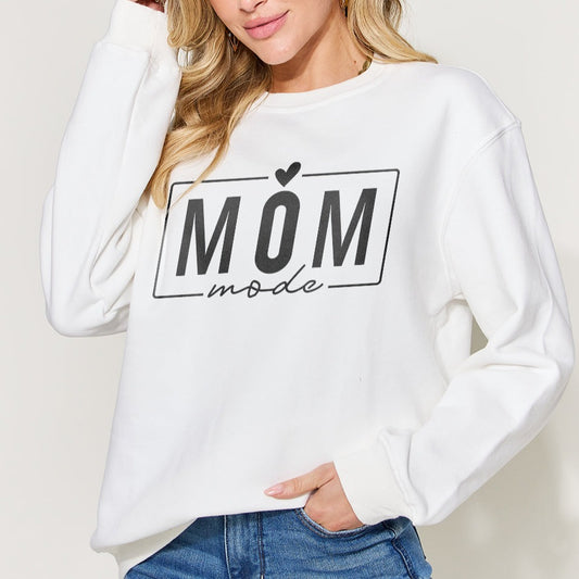 Mom Graphic Sweatshirt in 4 Colors