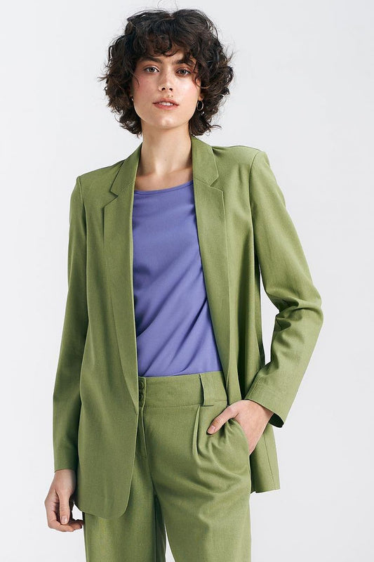 Jacket by Nife in Green or Beige