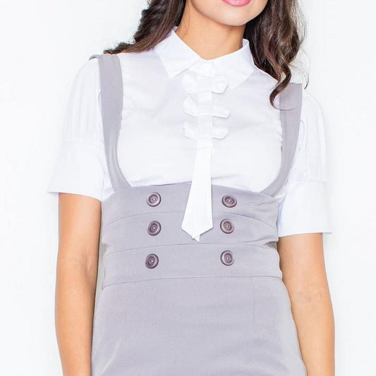 Blouse with Bow by Figl in 3 Colors