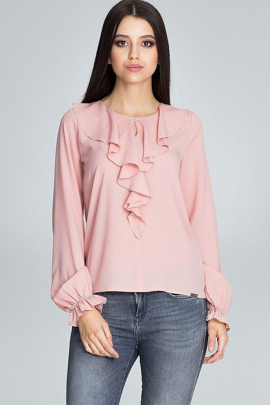 Ruffle Sleeve Blouse in 5 Colors