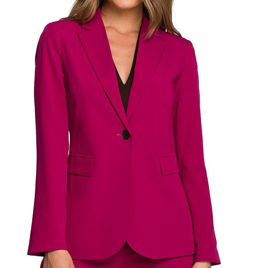 Classic One Button Blazer by Stylove in 4 Colors